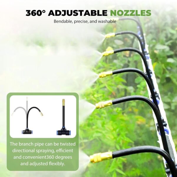 360° Arc Automatisches Tropfbewässerungssystem 5m Kit