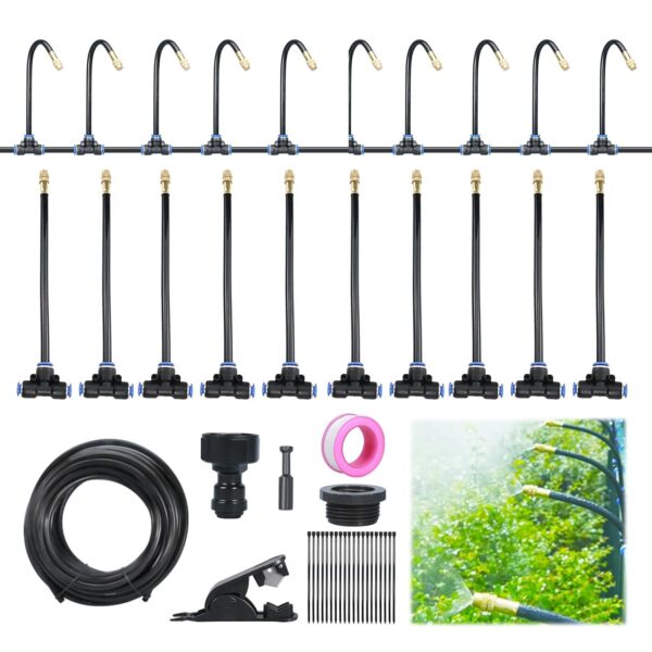 360° Automatisches Bewässerungssystem Tropfbewässerung für Hochbeete & Garten