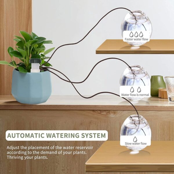 6er-Set Automatisches Bewässerungssystem für Zimmer- & Balkonpflanzen