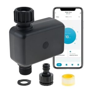 Aupoko Smarter Bewässerungs-Timer mit Bluetooth, App & IP55
