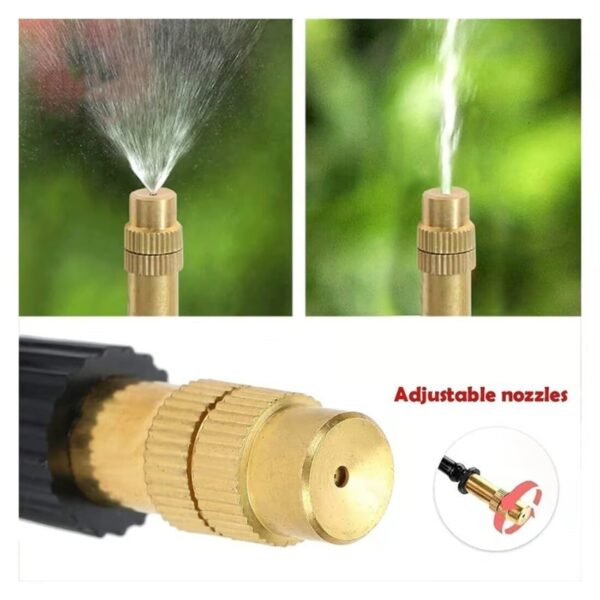 Automatisches 360° Gartensprinklersystem mit Tropf- und Nebelkühlung