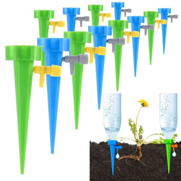 Automatisches Bewässerungsset 12-teilig mit verstellbaren Sprühköpfen für Garten & Balkon