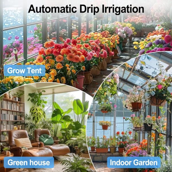 Automatisches Bewässerungssystem Doppelpumpe Unabhängige Steuerung Auto/Manual Balkon
