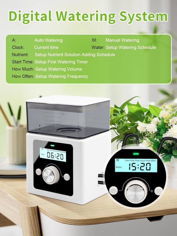 Automatisches DIY-Gießsystem für Zimmerpflanzen – Ferienideal