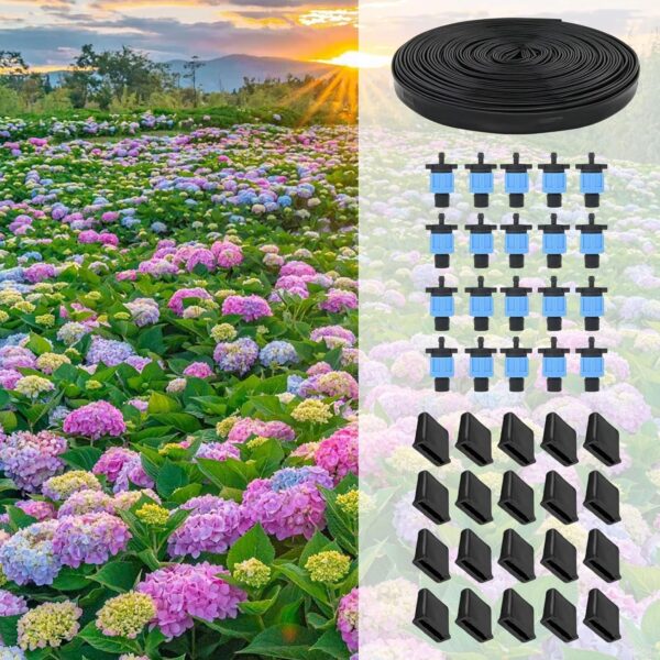 Automatisches Tropfbewässerungssystem für Trockengebiete & Hydrokultur