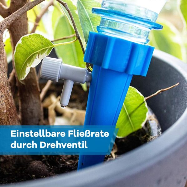 Automatisches Tropfbewässerungssystem für Urlaub – Ideal für Zimmerpflanzen & Balkon