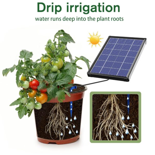 Biling Solar-Bewässerungssystem 15 m Reichweite automatisch für Garten