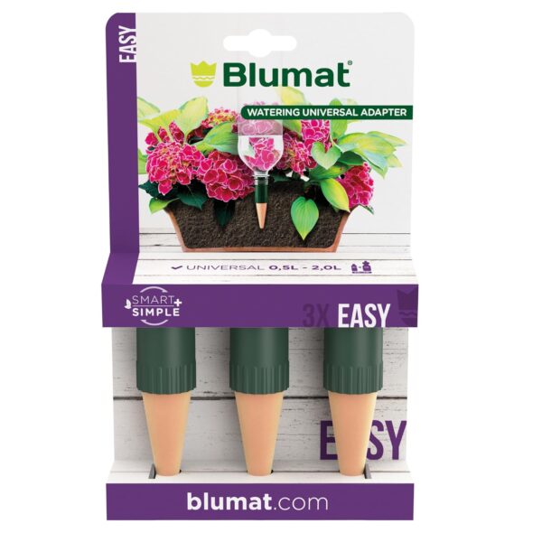 Blumat Easy Flaschenadapter 0,2 l - 3er Set