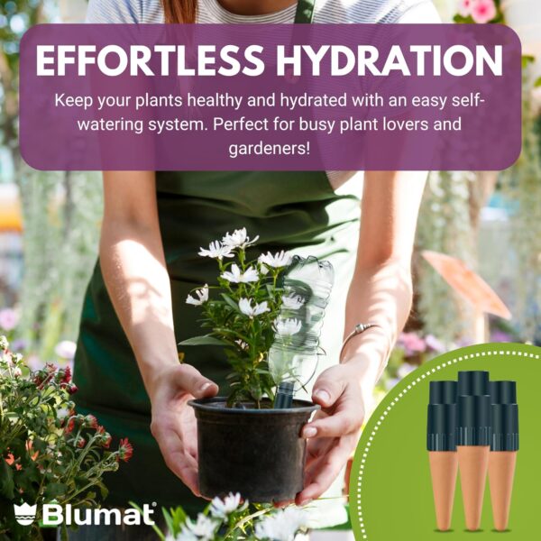 Blumat Easy Flaschenadapter 0,2 l - 3er Set