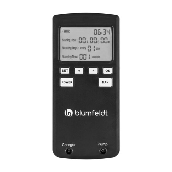 Blumfeldt Greenkeeper Automatisches Gießsystem Schwarz