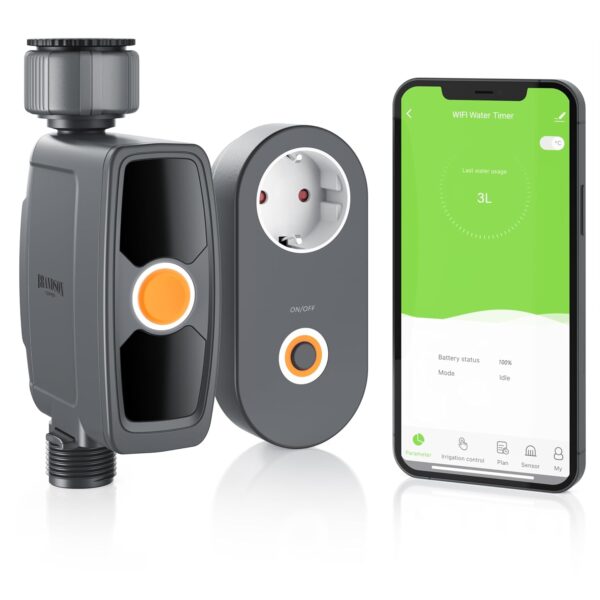 Brandson Bewässerungscomputer WLAN Smart Life App Alexa