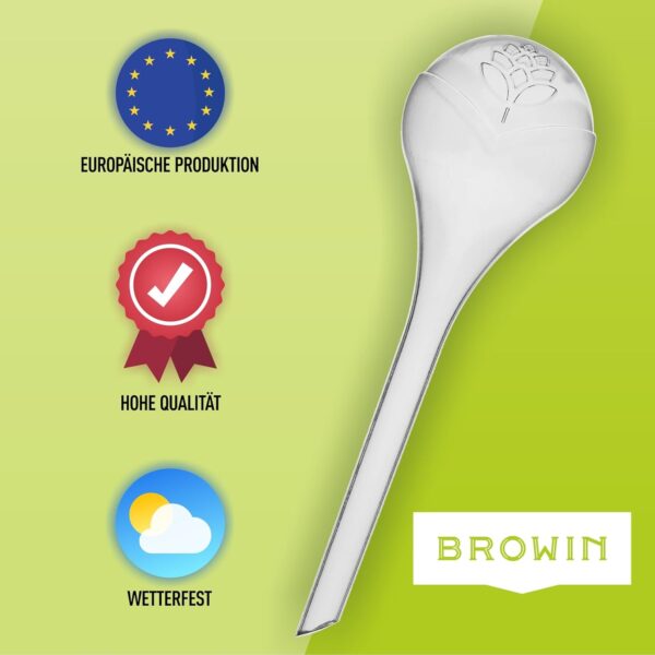 BROWIN® Pflanzenbewässerungskugeln 400 ml, Tropfbewässerung