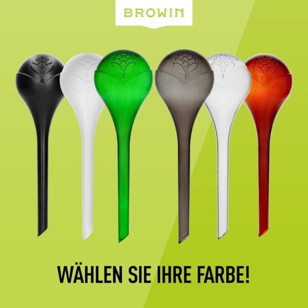 BROWIN® Pflanzenbewässerungskugeln 400 ml, Tropfbewässerung