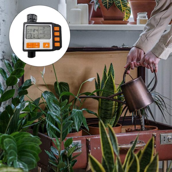 DOITOOL Programmierbarer Wetterfester Schlauch-Timer Automatisch/Digital