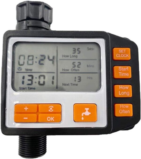 DOITOOL Programmierbarer Wetterfester Schlauch-Timer Automatisch/Digital