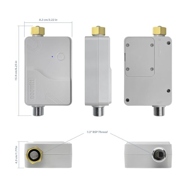ECOWITT WFC01 App-gesteuerter Bewässerungscomputer mit WiFi, IP66