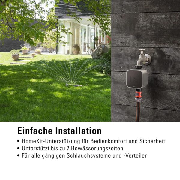 Eve Aqua: Smarter Bewässerungscontroller Siri/App HomeKit
