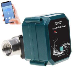 FROGBRO Zigbee Wasser-Ventil, Drahtloser Timer, IP67 Wasserdicht, App-Steuerung