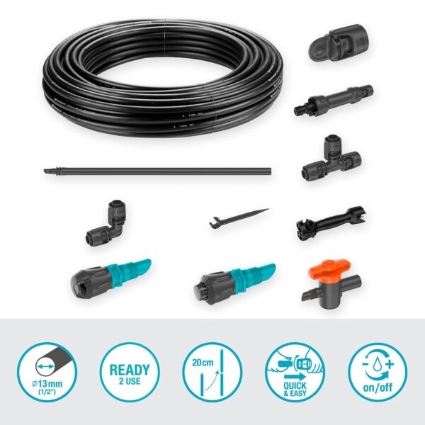 Gardena Micro-Drip-System Beetbewässerung 60 m² Wassersparend