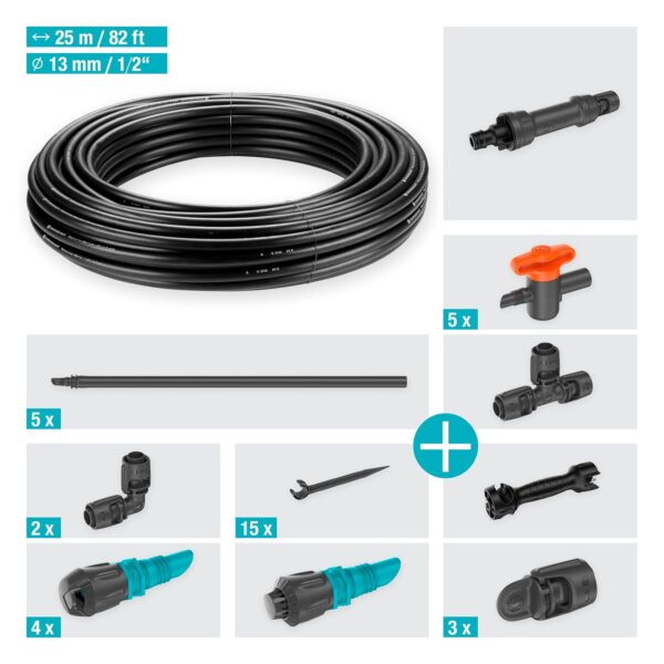 Gardena Micro-Drip-System Beetbewässerung 60 m² Wassersparend