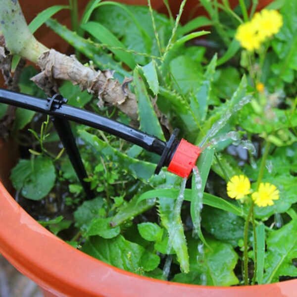 Gardena Micro-Tropfenset: 50 Stecker + T-Stücke + Haltestäbe