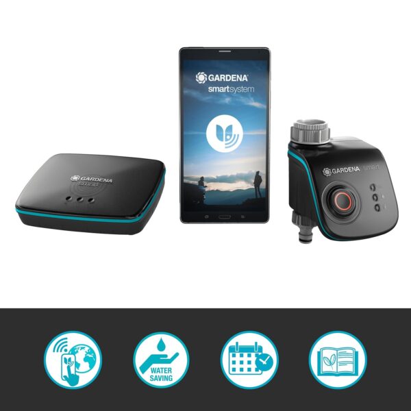 GARDENA Smart-Set App-Steuerung Automatik Sensor