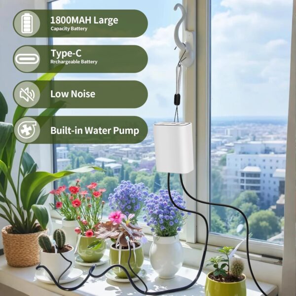 GuKKK Bewässerungssystem: Automatisch, Smart, für 10 Pflanzen