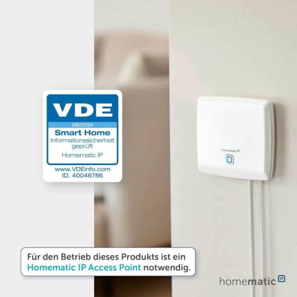 Homematic IP Bewässerungsaktuator App-Steuerung Intelligente Gießung 162114A0