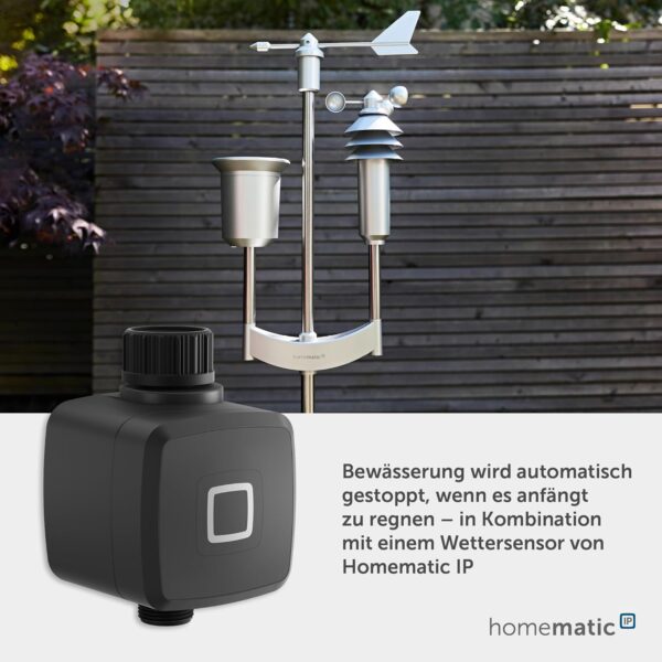 Homematic IP Bewässerungsaktuator App-Steuerung Intelligente Gießung 162114A0