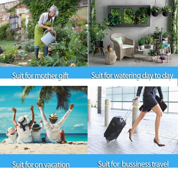 HONGXIN-SHOP Automatisches Bewässerungsset Verstellbar Urlaubs-Giessystem 12er