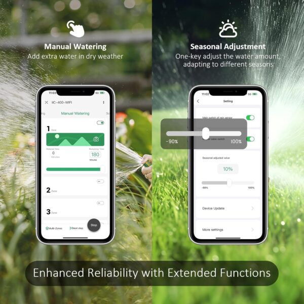 Inkbird Bewässerungscomputer WiFi, 4 Zonen, Smart Control