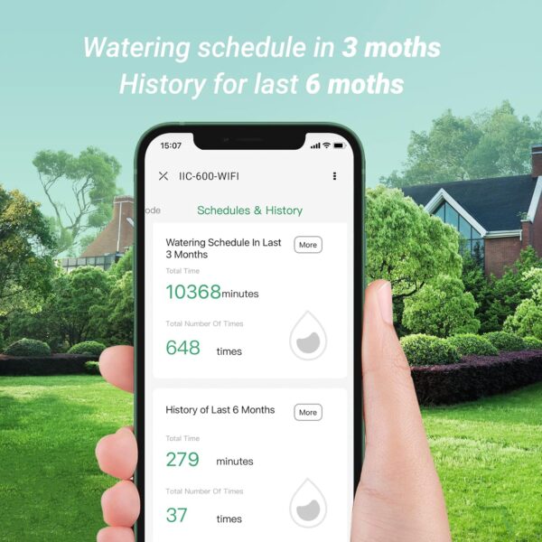 Inkbird IIC-600-WiFi: 6-Zonen-Bewässerungssteuerung mit App & WiFi