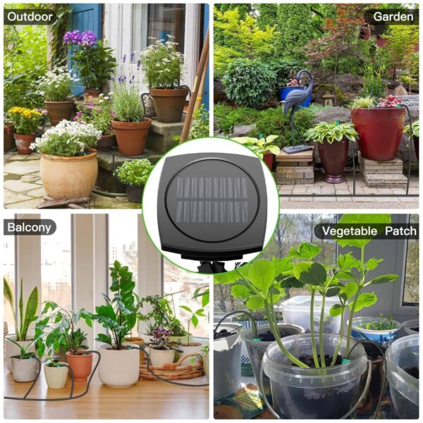 Joysing Solar-Bewässerung 15m Timer Automatisch Anti-Siphon