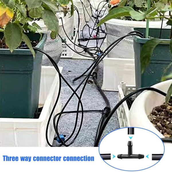 Micro Tropfschlauch 30 m – 3/5 mm Tröpfchenbewässerung für Garten