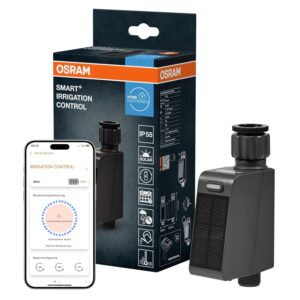 OSRAM SMART+ WiFi Bewässerungssteuerung IP55 Solar USB-C Wassermesser