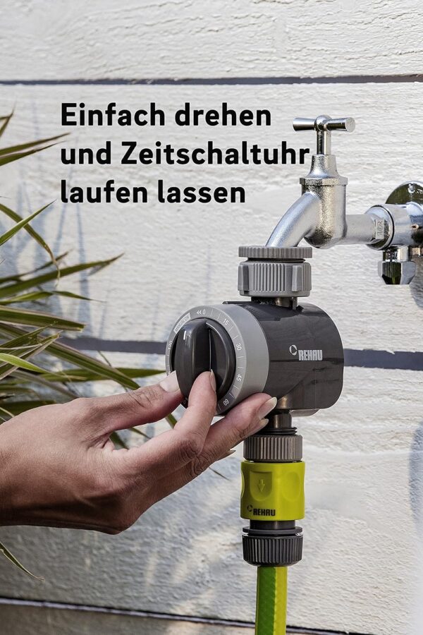 REHAU Bewässerungs-Timer mechanisch, 5 Min-2 Std, ohne Batterie