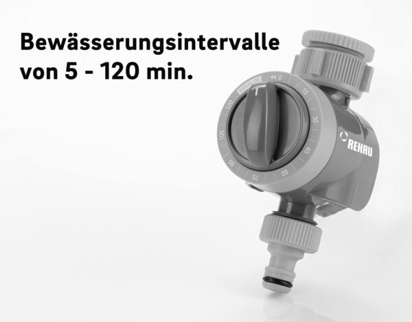 REHAU Bewässerungs-Timer mechanisch, 5 Min-2 Std, ohne Batterie