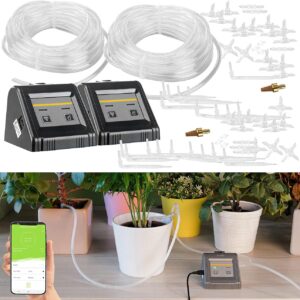 Royal Gardineer Automatisches WiFi-Bewässerungssystem: Set 2 für 10 Topfpflanzen