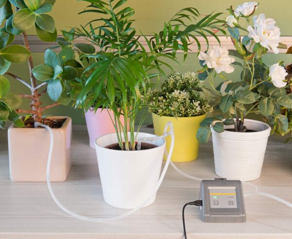 Royal Gardineer Automatisches WiFi-Bewässerungssystem: Set 2 für 10 Topfpflanzen