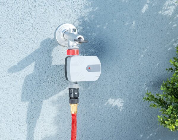 Royal Gardineer Bluetooth-Bewässerungsventile: 4er-Set mit App-Steuerung