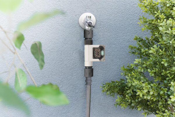 Royal Gardineer Smart-Wassermesser Gartenschlauch Set 2 Bluetooth App