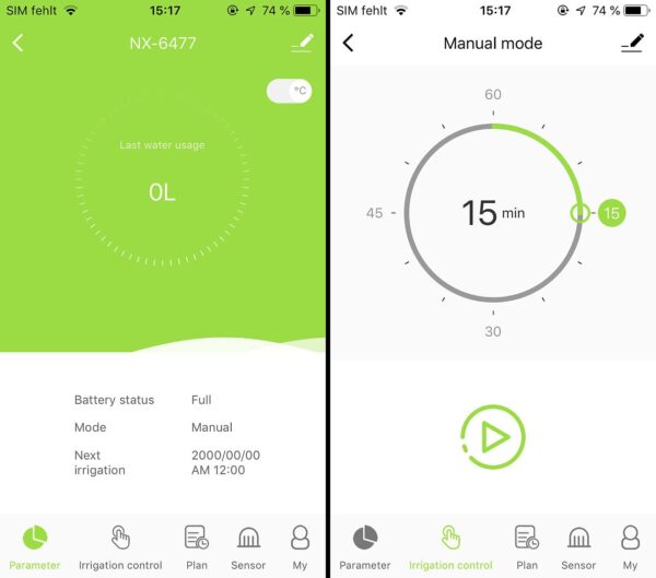 Royal Gardineer WLAN-Bewässerungsventil mit App-Steuerung