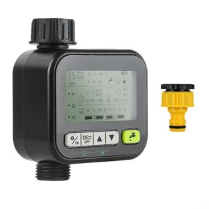 Smart Garden Bewässerungs-Timer mit 6 Modi, Regensensor, IPX5 wasserdicht