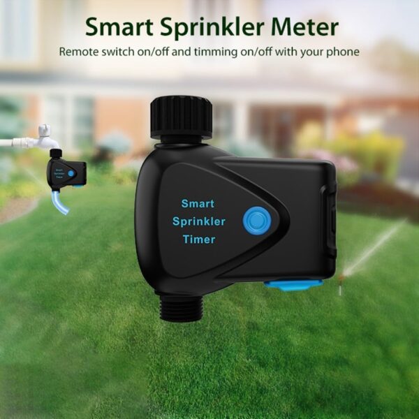 Smart Water Sprinkler-Timer mit Wassermeter und WiFi
