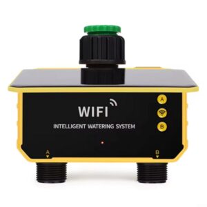 Solar-Bewässerungssteuerung WLAN App-Regen-Sensor 2 Ausgänge