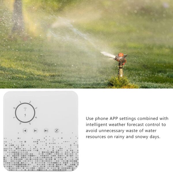 Sonew 8-Zonen Smarte WiFi-Bewässerung TUYA AC 24V