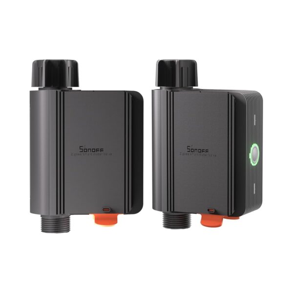 SONOFF Smarte Bewässerungssteuerung, 2er Pack, App-gesteuert mit Zeitplan & Menge, Zigbee