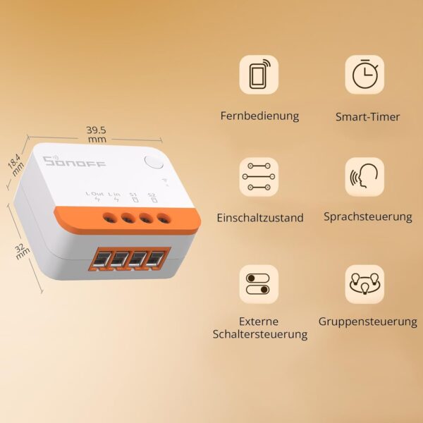 SONOFF Smarter Bewässerungscomputer WiFi App-Automatisierung