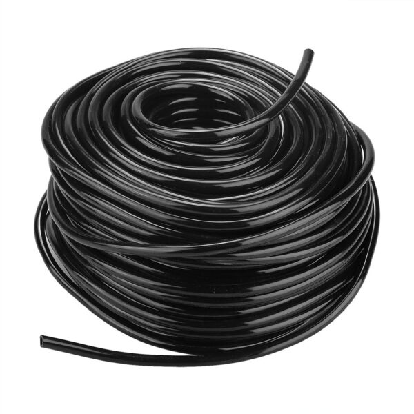 Tropfbewässerung Kit 50m für Garten & Blumenbeet, schwarz