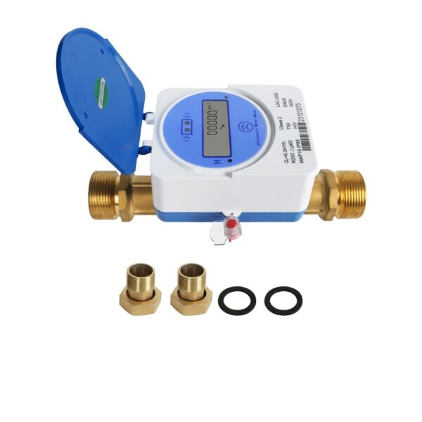 Tuya Zigbee Ultraschall-Wasserzähler IP68 LCD 25 mm